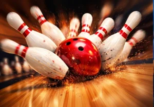 Sfeerbeeld van een bowlingbaan als paginakop