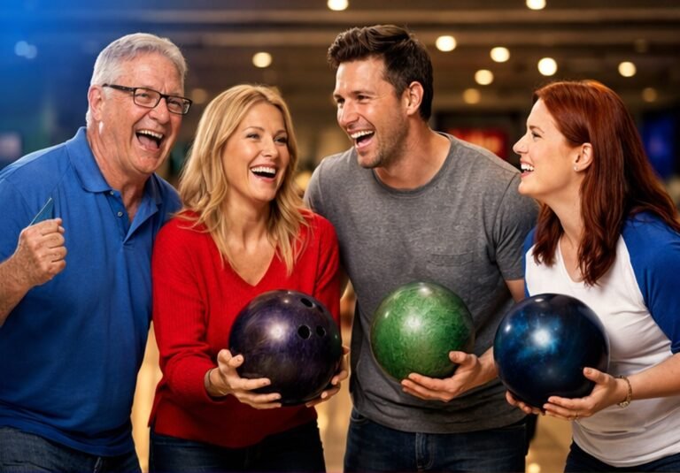 Sfeerbeeld van een bowlingbaan als paginakop